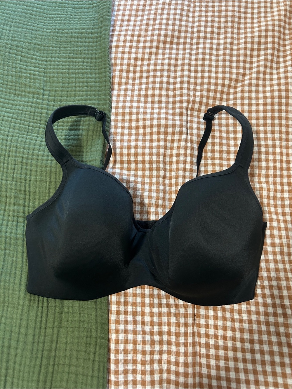 Cacique Black Seamless Underwire Bra